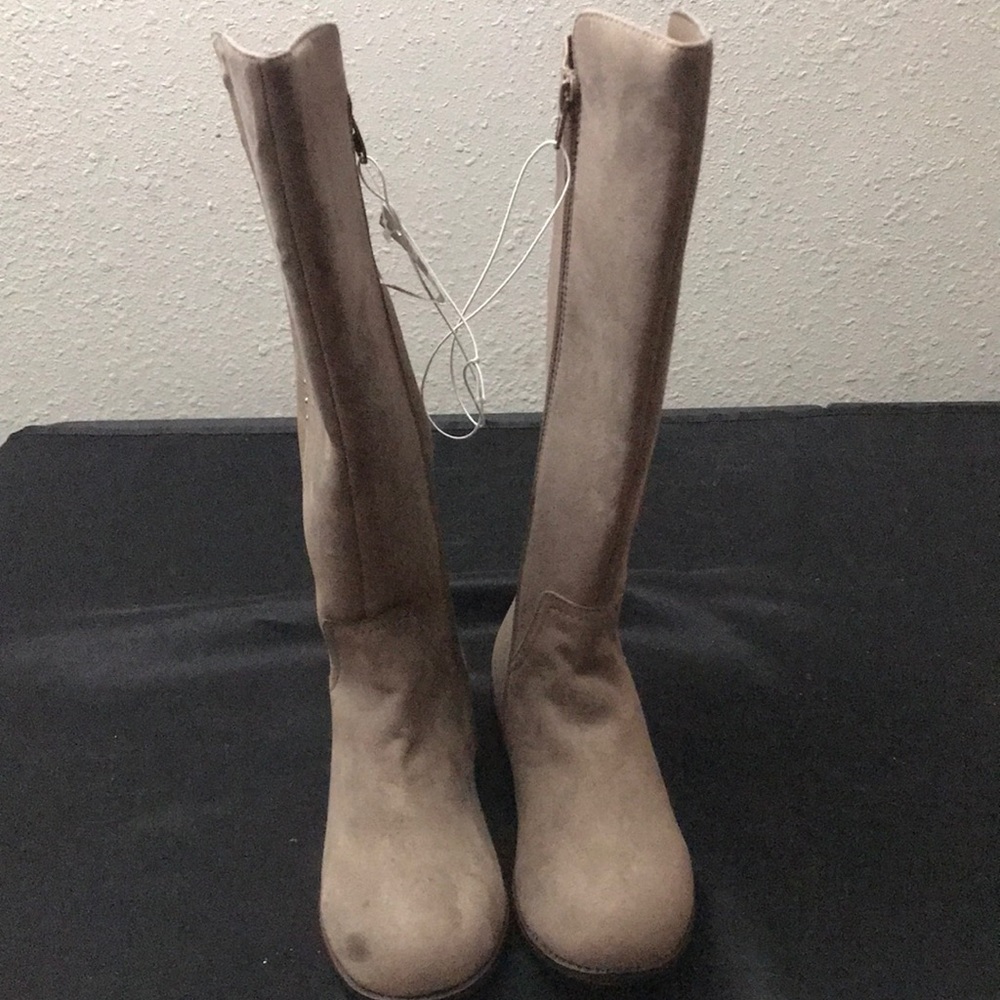 Childrens Place Suede Riding Boots size 6